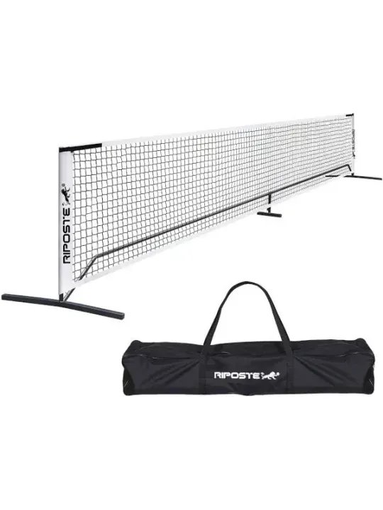 Pack Pickleball Complet | Filet Portable + 4 Raquettes + Balles