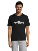 T-shirt Pickleball Homme Technique - Noir & Vert Army| Riposte