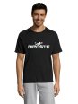 T-shirt Pickleball Homme Technique - Noir & Vert Army| Riposte