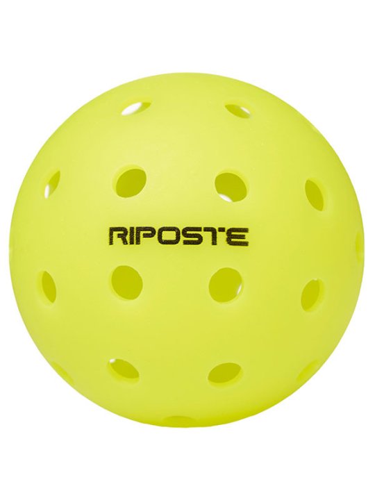 Balles de Pickleball Riposte (Pack de 3) | Rebond Régulier & Robuste
