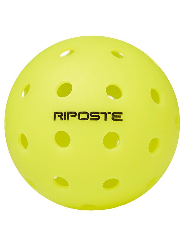 Balles de Pickleball Riposte (Pack de 3) | Rebond Régulier & Robuste